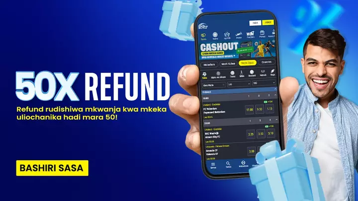 Gal Sport Betting Refund. Rudishiwa hadi mara 50 ya dau lako