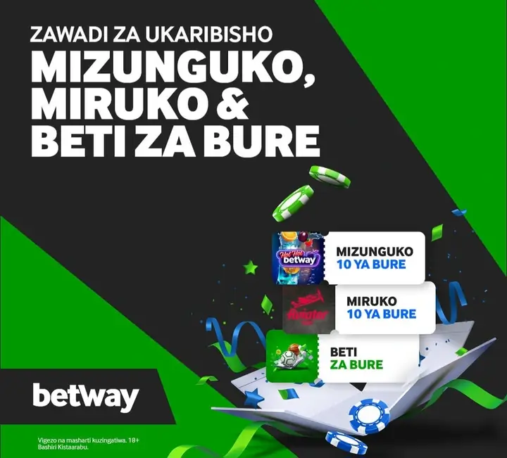 BetWay Betsaver – Rudishiwa hadi mara 50 ya dau lako